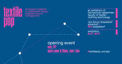 Infografik zur Ausstellung textile pop