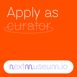 info graphic with the Text: Apply as curator